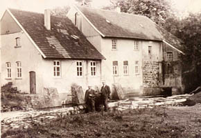 Schlossmühle Velen - historische Fotografie